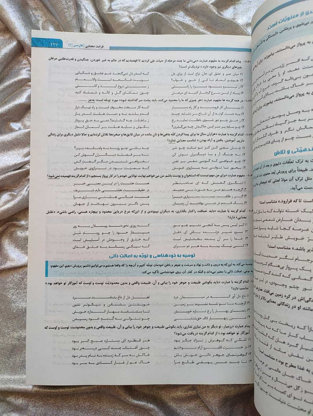 کتاب دوره دو جلدی ادبیات موضوعی کامل میکرو طلایی