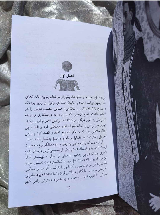 نمونه صفحه رمان فرانکنشتاین ققنوس - شهرکتاب جابر