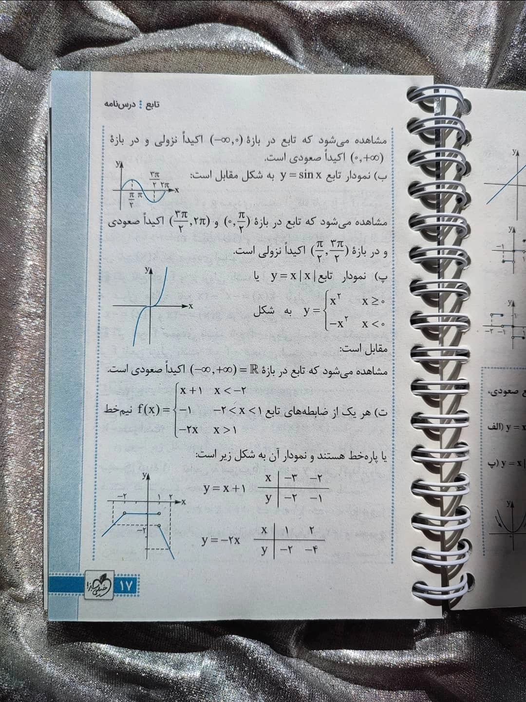 تمرین‌ها و مثال‌های منتخب در کتاب ریاضی 3 چکیده جی‌بی_شهر کتاب جابر