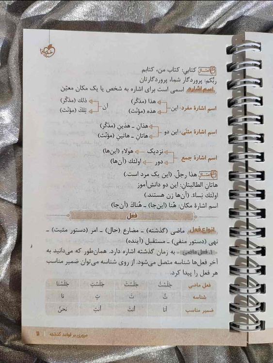 نمونه صفحات درسنامه و سؤالهای نمرهباز عربی ۲ جیبی_شهر کتاب جابر