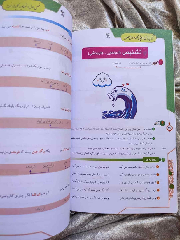 آرایه های ادبی کاربردی مصور