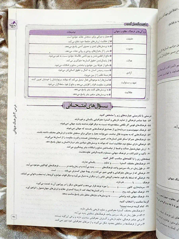 نمونه صفحه جامعه شناسی یازدهم ماجراهای من و درسام