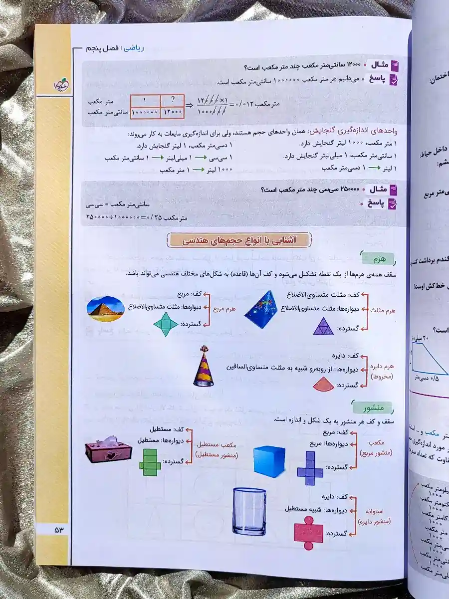 صفحه داخلی کتاب ماجراهای من و درسام جامع ششم دبستان خیلی سبز _ شهر کتاب جابر