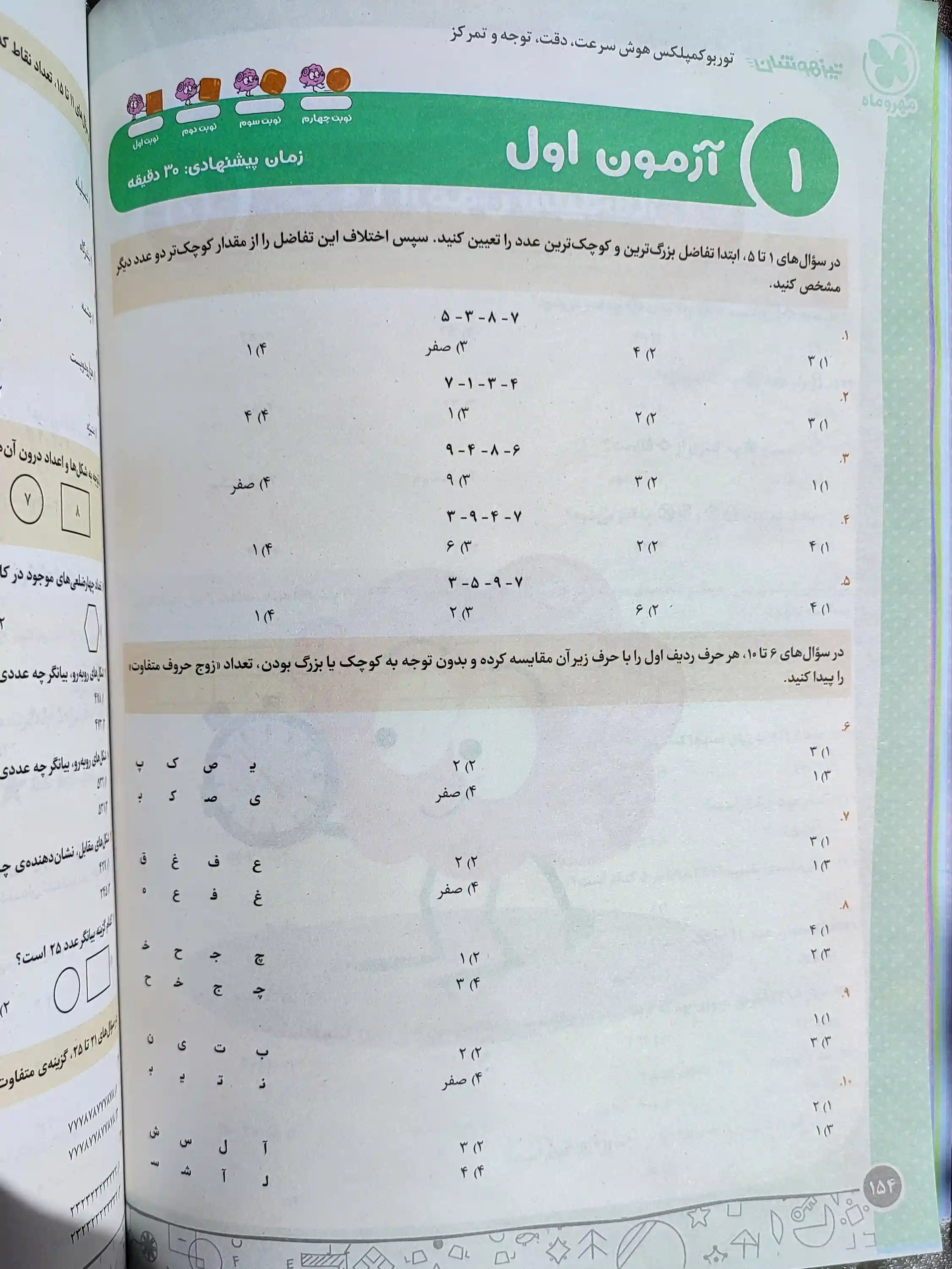 قیمت کتاب توربو کمپلکس ششم مهر و ماه _ شهر کتاب جابر