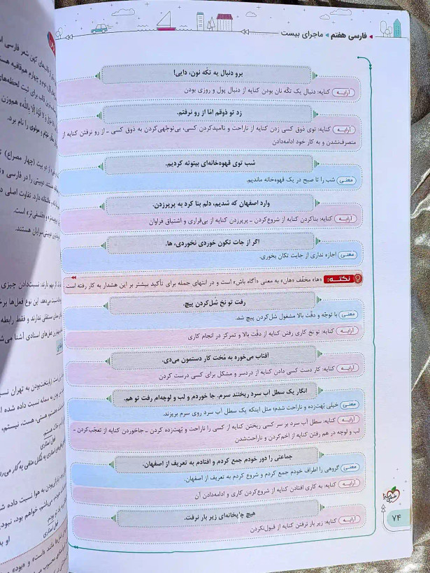 معرفی کتاب ماجرای بیست فارسی هفتم خیلی سبز _ شهر کتاب جابر