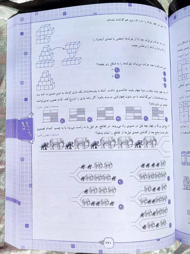 صفحه داخلی کتاب هوش و خلاقیت V.I.C ششم مرشد مبتکران _ شهر کتاب جابر