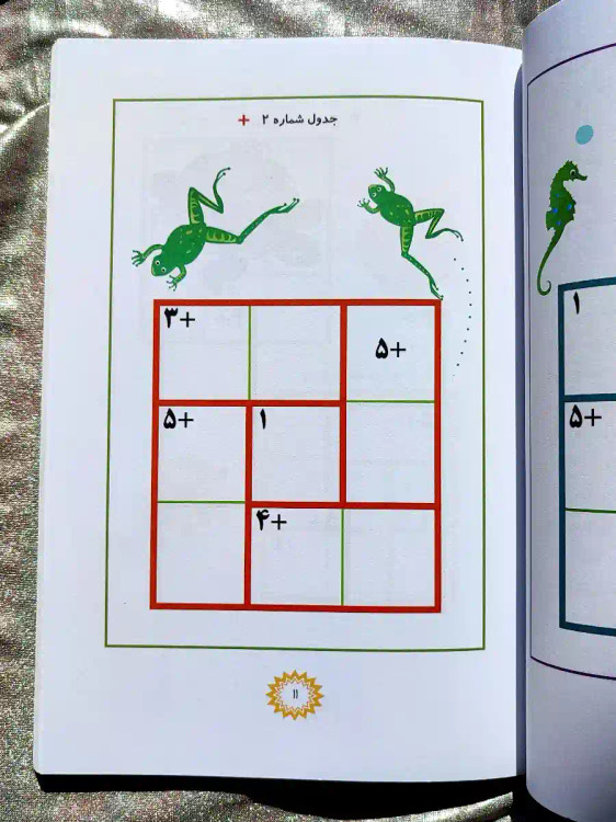 صفحه داخلی کتاب پازل های کِن کِن برای کودکان دبستانی _ شهر کتاب جابر