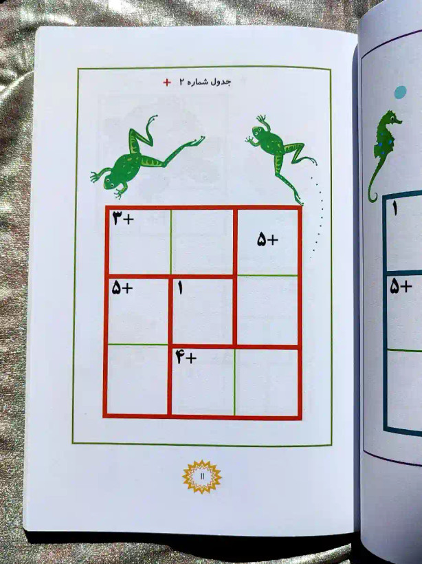 صفحه داخلی کتاب پازل های کِن کِن برای کودکان دبستانی _ شهر کتاب جابر